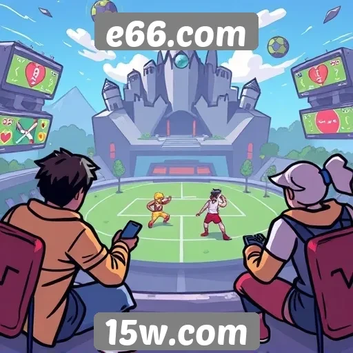 E66.com: comunidade de jogadores e interações sociais